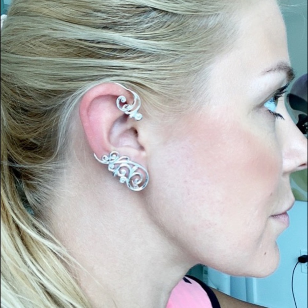 Sterling SILVER EARRINGS! ✨